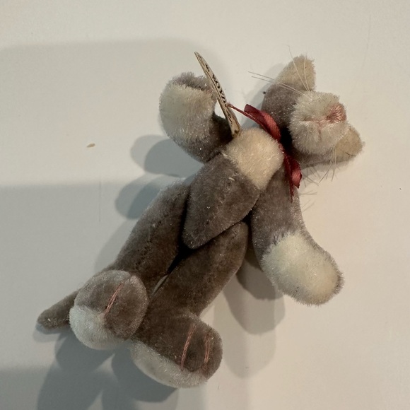 Boyds Bears Mini T.F. Wuzzies Jointed Cat Kitty Collectible 3" Turner F Wuzzie - Picture 3 of 3